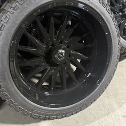 TiS Wheel 🛞 547B 24x12 With Tires 🛞 With 35x12.50/24