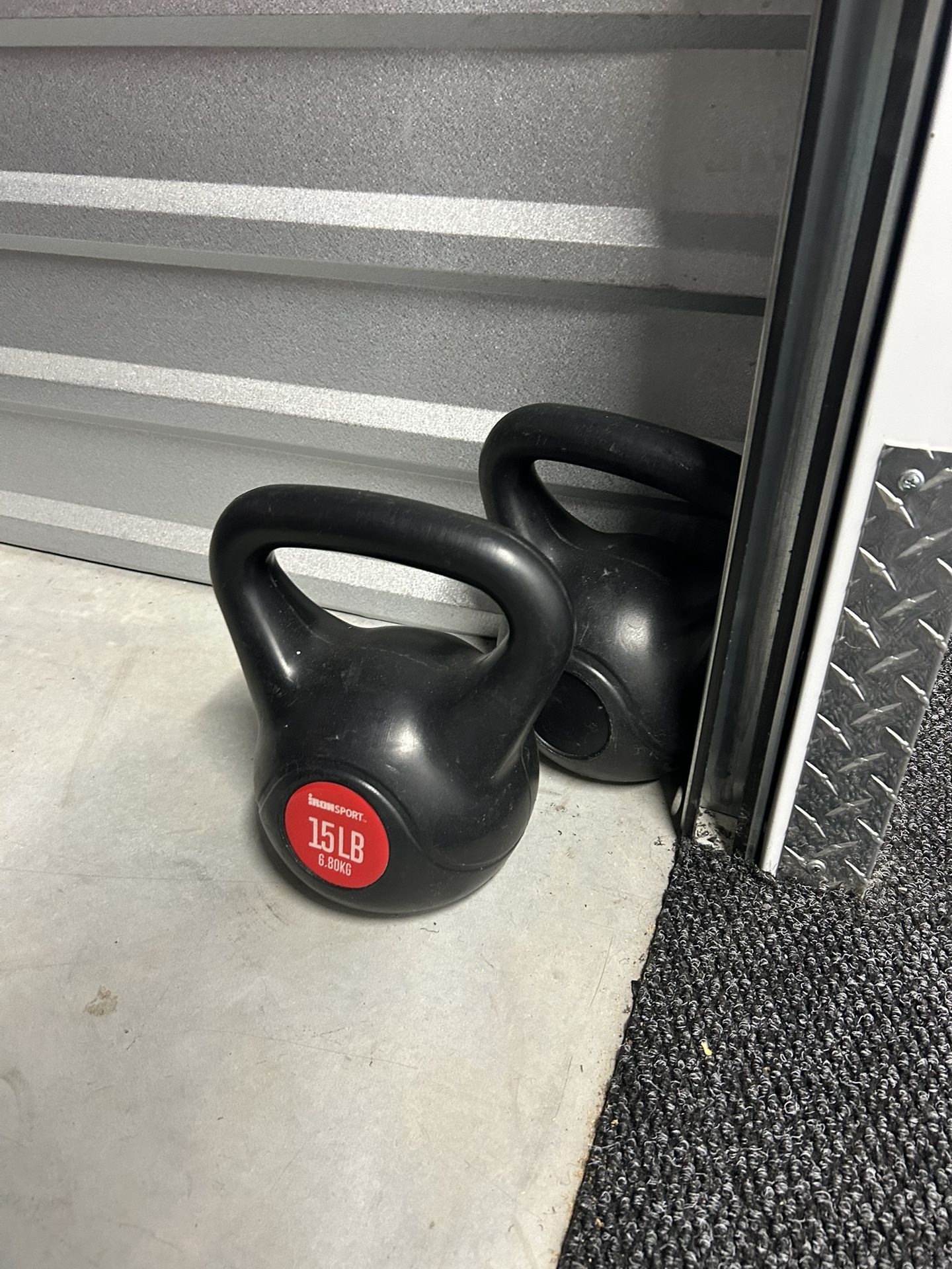 Two Fitting Pounds Weights