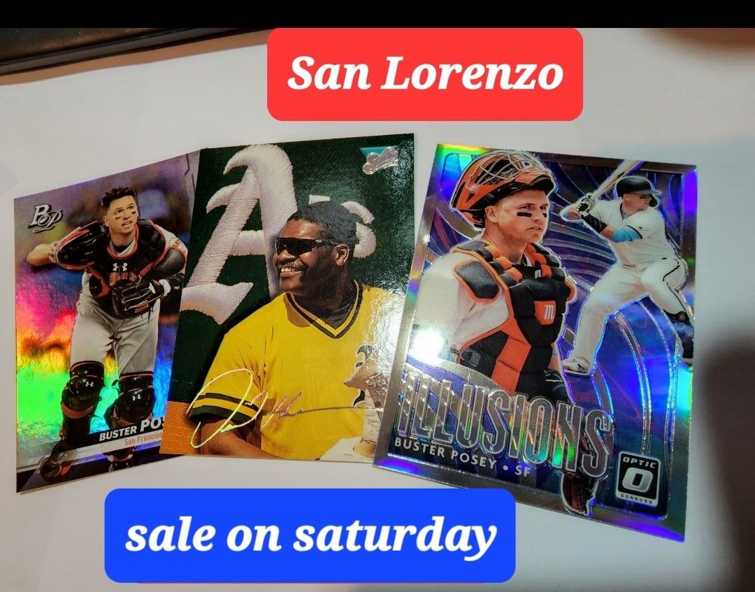 SPORTS CARD SALE. WARRIORS AND RAIDERS ETC..THIS SATURDAY 6/18 FROM 1PM TO 5PM