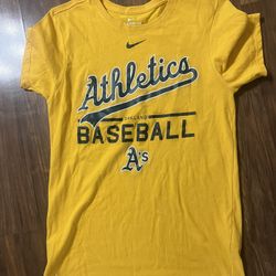 Oakland A's Athletics T Shirt Size S Small NIKE