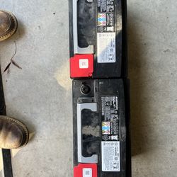 2 12v Batteries