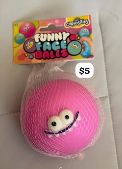 Orb Curiosities Funny Face Ball Toy