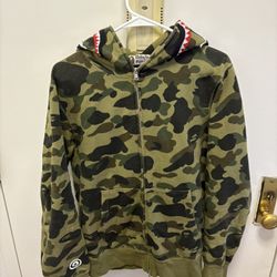Bape Hoodie Green