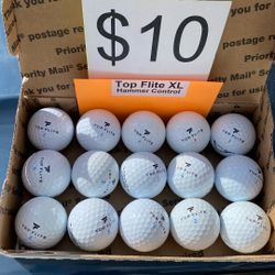 15 Top Flite Hammer Control Golf Balls