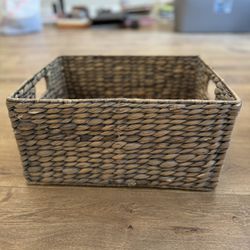 Wicker Storage Basket 