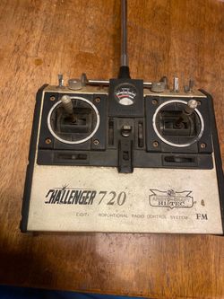 Vintage RC Remote Challenger 720 - for planes or helicopters
