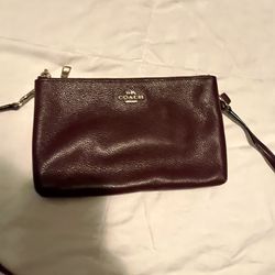 Coach Double Zip Shoulder Bag 