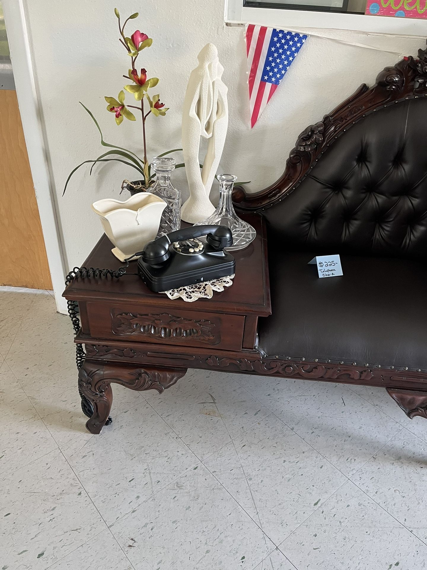 Telephone Sofa Chair $200.00
