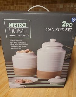 2pcs Canister Set 