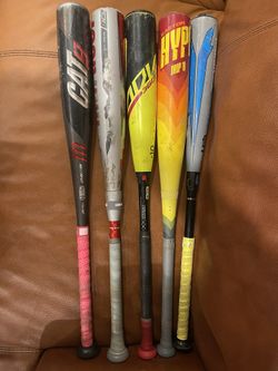 Baseball Bats. Marucci, Easton, ADV, Cat 9, Cat X, Hype Fire.
