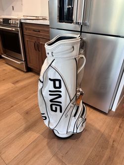 Leather Ping Golf Bag