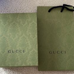 Tissue Box Made from Gucci Shopping Bag