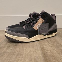 JORDAN RETRO 3 A' MA MANIERE WHILE YOU WERE SLEEPING...SZ 10.5 MENS / 12 WOMANS...BRAND NEW