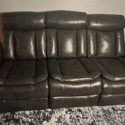 Real Leather, All Power Sofa