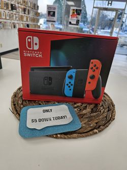 Nintendo Switch V2 New Gaming Console  - Pay $1 DOWN AVAILABLE - NO CREDIT NEEDED