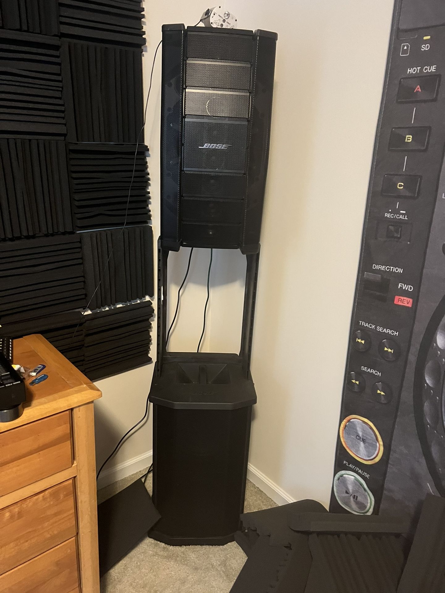 Pair Of Bose F1 Top And Sub