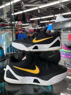 Nike Kobe 9 EM Low TB Black University Gold