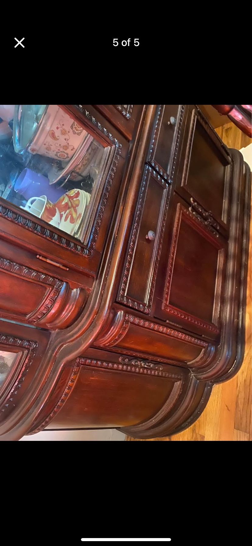 Glass Armoire