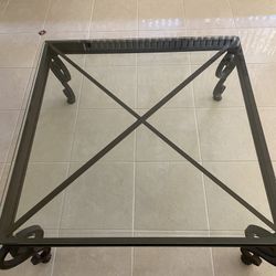 Glass Top Coffee Table 