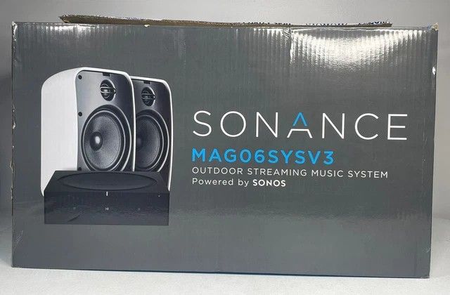 New Sonance MAG06V3 6½ 2-Way Outdoor All-Weather Speakers (Pair)