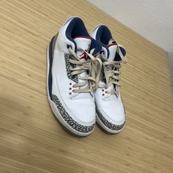 Jordan 3 True Blue Size 14