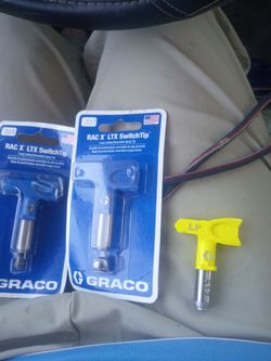 3 new Graco spray tips