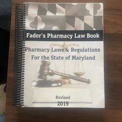 Fader’s Pharmacy Law Book