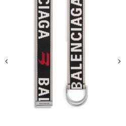Balenciaga Ring Belt -New With Receipt