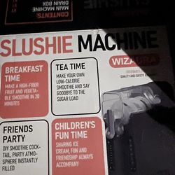 Slushie machine