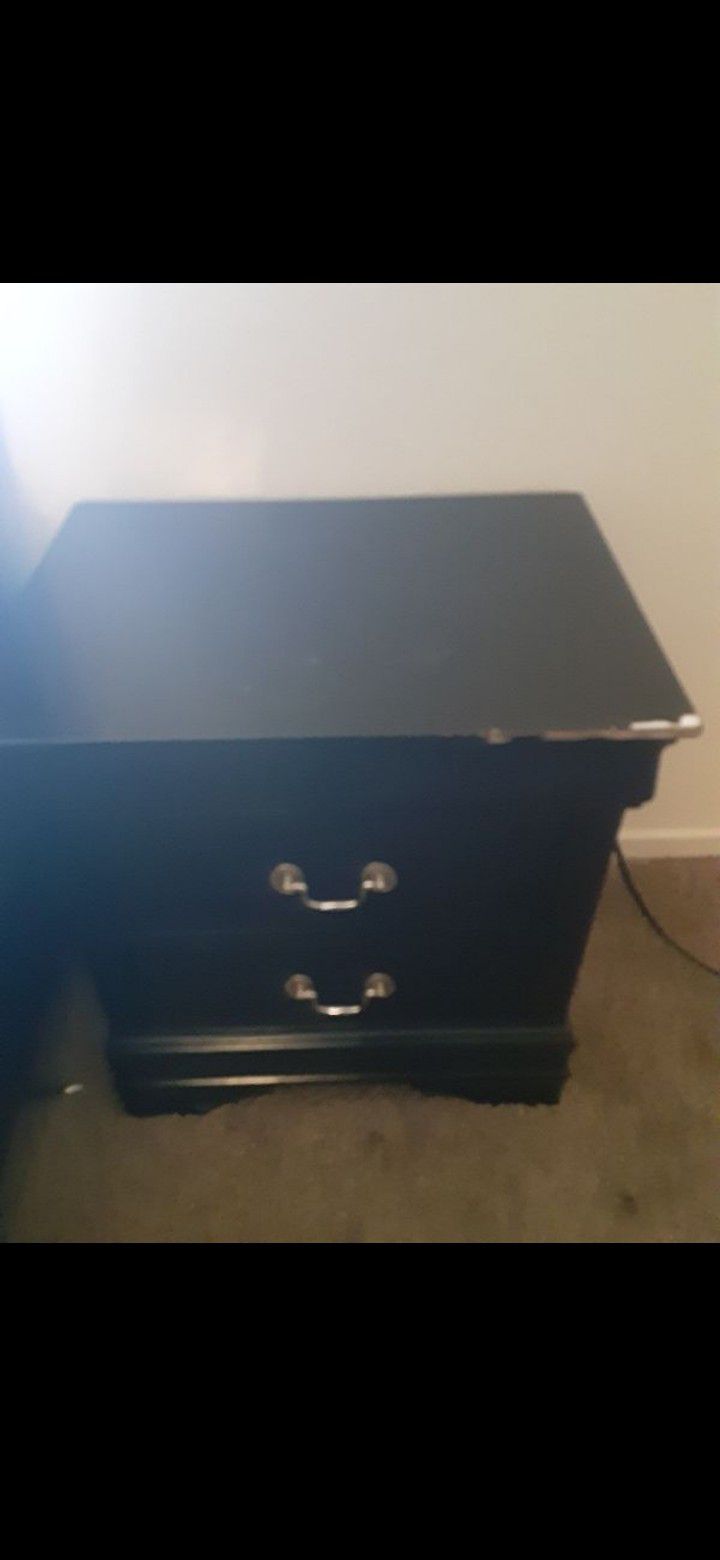 Black Dresser drawers
