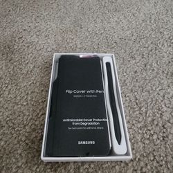 Samsung Z3 Flip Cover With Pen