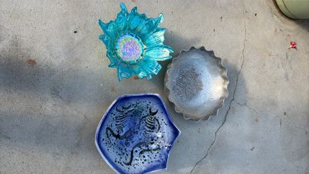 Price Includes 3 Large Vintage Handmade Bowls