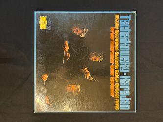 Tchaikovsky Karajan Deutsche Grammophon Vinyl Box Set