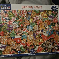 Christmas Treats Jigsaw Puzzle By White Mountain