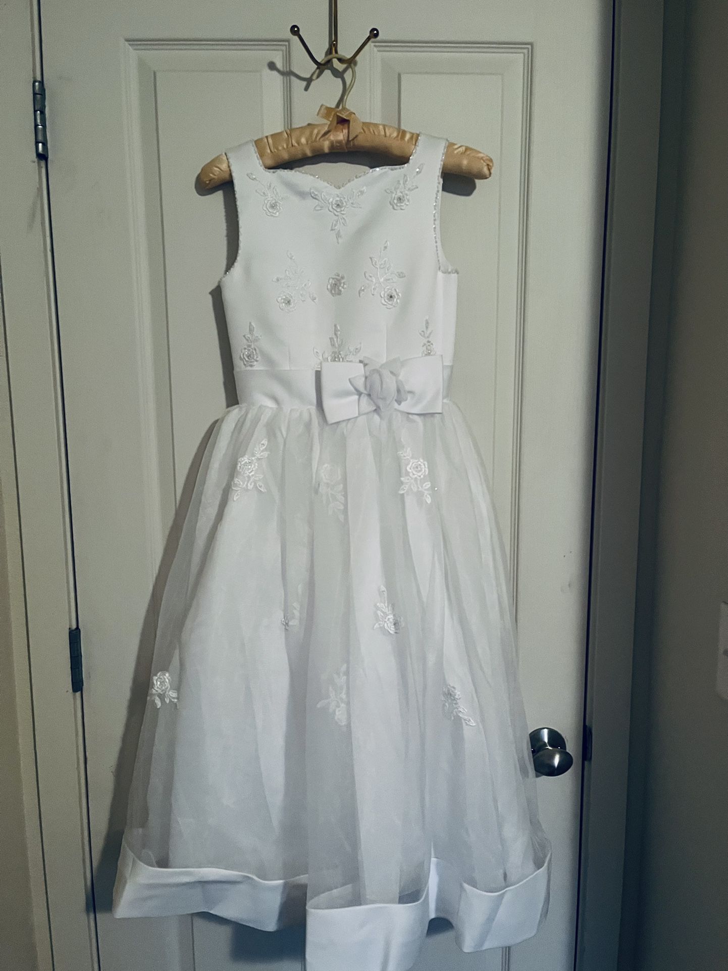 Girls Size 10 Dress (Flower Girl, Communion) 