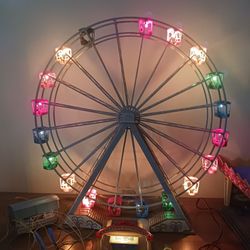Ferris wheel assembled Kit. 1/87 scale (Read Description)