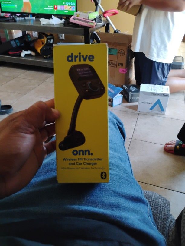 Wireless FM Transmitter And Car Charger