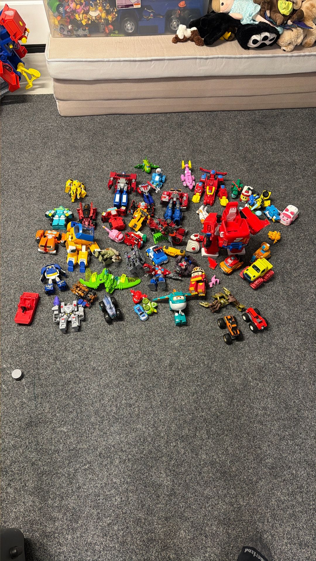 Lot Of Robots And Transformers