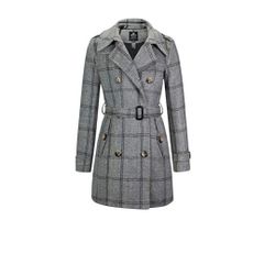 Trench Coat with Belt Size M