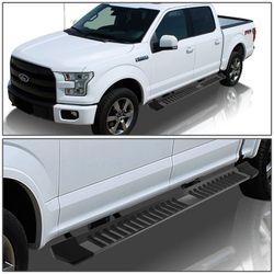 Dna motoring crew cab pair stainless steel nerf step bar running boards deals