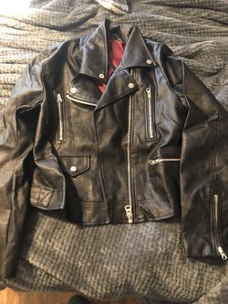 Leather jacket