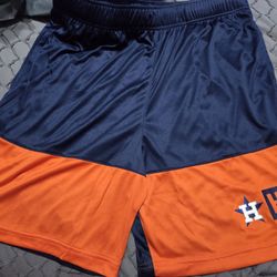 Houston Astros L Logo Athletic Shorts
