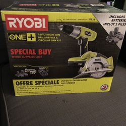 RYOBI: One Plus System Tool Combo