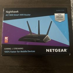 Netgear nighthawk AC 1900 Smart WiFi Router 