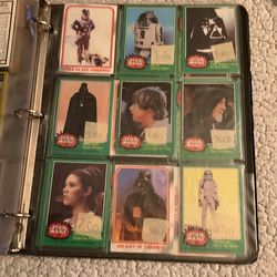 Near Mint Sports Cards And Star War Cards For Sale