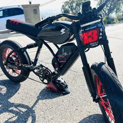Volcon Brat E Bike With Accessories 