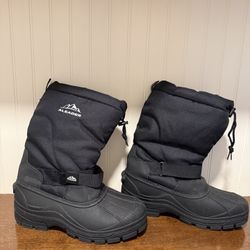 ALEADER Mens Waterproof Insulated Winter Snow Boots