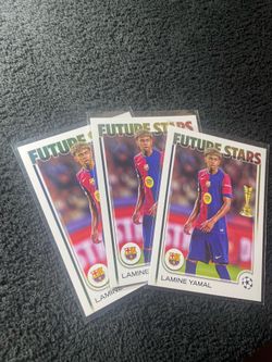 Lamine yamal future stars topps