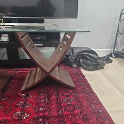 Coffee Table With End Table Set