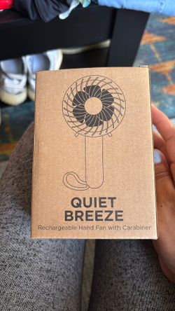 Rechargeable Fan